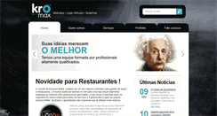 Desktop Screenshot of kromax.com.br